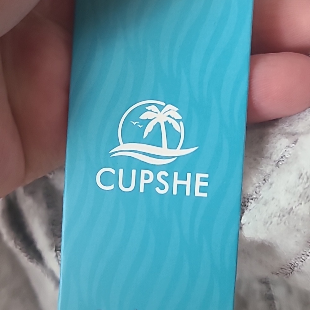 Cupshe Silver Mist Ribbed Drawstring Jumpsuit Med.  New - Picture 5 of 8